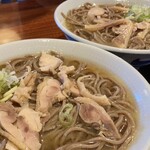 一寸亭 本店 - 冷たい肉そば