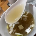 ユナイテッド ヌードル アメノオト - 食べ終わりの昆布水割。