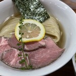 ユナイテッド ヌードル アメノオト - 綺麗な麺線。