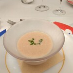 シェモア - 　冷製　桃のスープ