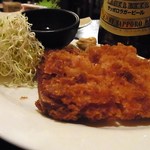 ぬる燗 - ハムカツ