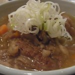 ぬる燗 - 牛すじの煮込み