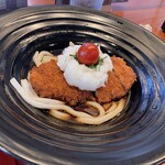 てん川 - ゆずぽん酢冷製おろしかつうどん