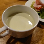 ばあちゃん食堂 - 空豆のポタージュ