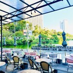 カナルカフェ - テラスからの風景