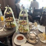 Laduree Salon de the - マスカットアフタヌーンティー