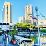 カナルカフェ - ボート乗り場