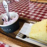 OSTERIAeGELATERIA MARUKIYA - ジェラート シフォンケーキ