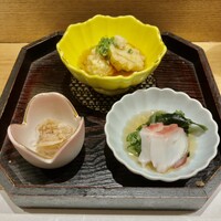 手打ちそば 大石 - お通し