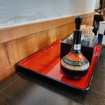 鰻家 - テーブルセット