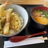 Faunten - 日替わり　②天丼ときつねうどん