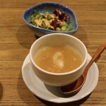 華神 - ランチ スープ･サラダ