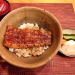 鰻 にしはら - 小(半匹)、ご飯少なめ