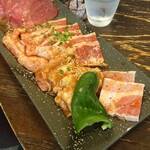 焼肉セブン - 再度、おまかせ定食の全景