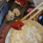 焼肉セブン - チャンジャ　リフトアップ