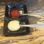 焼肉セブン - コチュジャンと下ろしニンニク