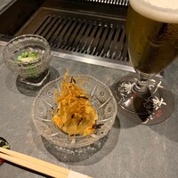 焼肉かなう - もずく・やみつきポテトサラダ