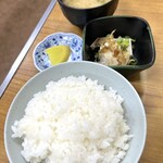 Ichize Mme Shiaokidou - 〆のご飯セット中350円