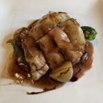 Serukuru - 鶏肉のフランボワーズ赤ワインソース