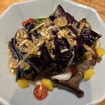 しろくま - 揚げナスのサラダ