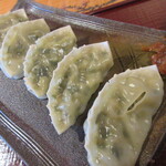 好福茶 - 油飯に付く蒸し餃子