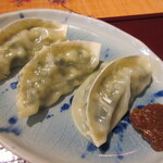 好福茶 - 好福茶スペシャルに付く蒸し餃子