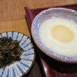 好福茶 - 玉子と大根葉炒め