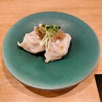 酒楽亭 空庵 - 水餃子(自家製マスタード)
