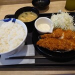 松屋 - ささみかつ定食（690円）