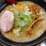 Mendokoro Hasumi - マグロ豚骨味噌ラーメン