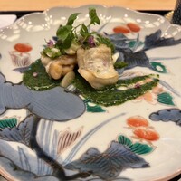 さえき - 太刀魚　たでのソースとともに