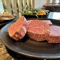 鉄板焼 銀明翠 - 今日のお肉