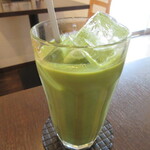 マッジオ コーヒー - アイス抹茶ラテ450円