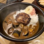 Kyara - ハンバーグカレー100g 揚げナストッピング