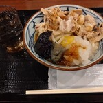 丸亀製麺 - 鬼おろし豚しゃぶぶっかけ　並740円