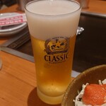 お好み焼・焼そば 風月 - クラシック(生ビール)⇒セットドリンク＋297円