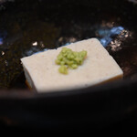 日本橋 やぶ久 - そば豆腐だけど、発酵チーズのような食感