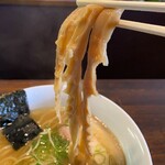 自家製麺 カミカゼ - 穂先メンマが多い