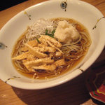 蕎麦 案山子 - 冷やしきつね蕎麦