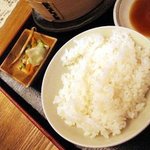 豚丸商店 - ごはん、お漬物