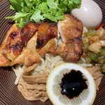 うずとかみなり - 湘南LAKSA 地鶏味玉載せ(1650円)