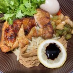 うずとかみなり - 湘南LAKSA 地鶏味玉載せ(1650円)