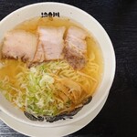 Shokudou Hasegawa - 国産豚肉使用黄金塩ラーメン