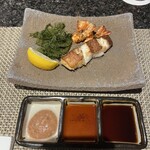龍潭 - 車海老と白身魚