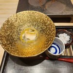 鮨 無垢/鮨 白銀 - 名物蒸し鮑のトリプリング