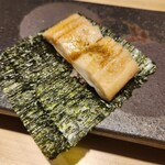 鮨 無垢/鮨 白銀 - 穴子の手巻き