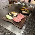 龍潭 - 鉄板焼きの素材