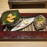鮨 無垢/鮨 白銀 - 季節の先付け