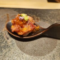 鮨 無垢/鮨 白銀 - ネギトロのペアリング、うにいくらも入って濃厚