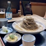 純そば　一風庵 - 1日限定15食の野の香　生湯葉天ぷら美味しい